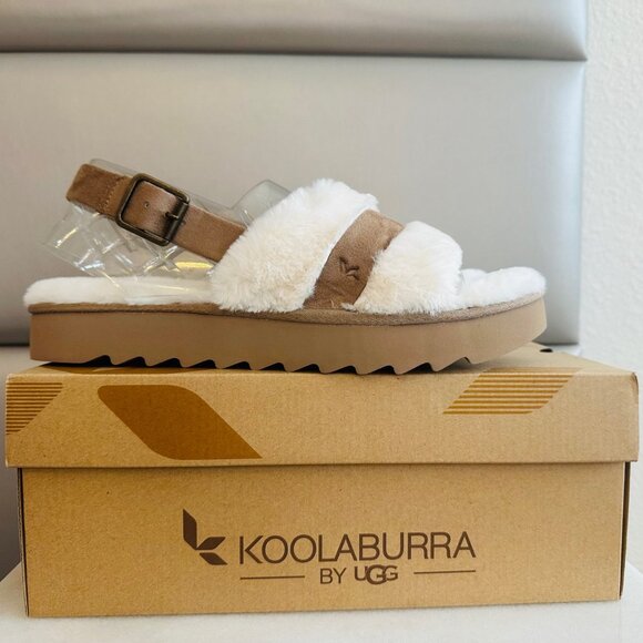 Koolaburra by UGG Women’s Fuzz’d Out Sandals – Size 12 NEW w/Box - Picture 3 of 8